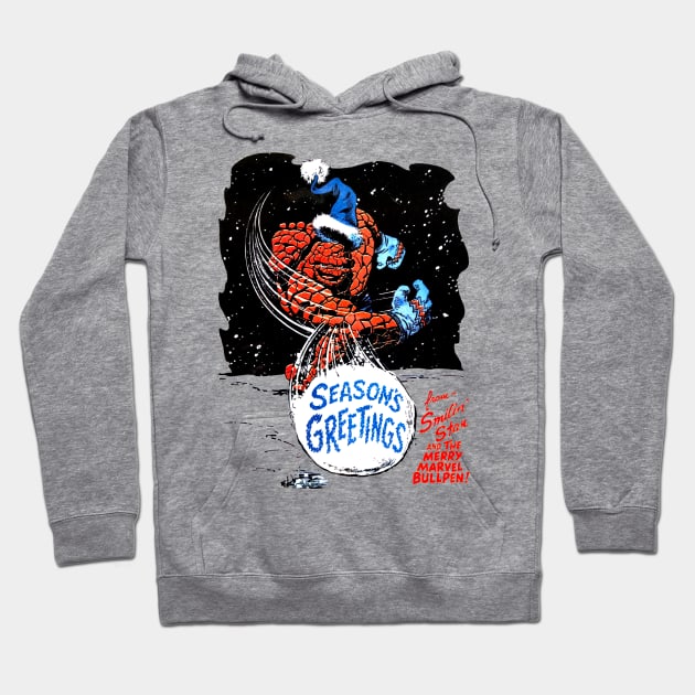 Marvel Season's Greetings Hoodie by Pop Fan Shop